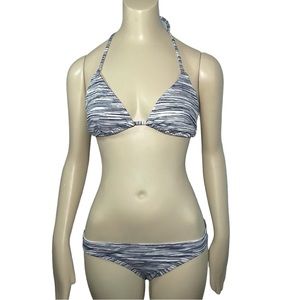 Roxy tiki tri bikini surfer bikini bottoms road less traveled